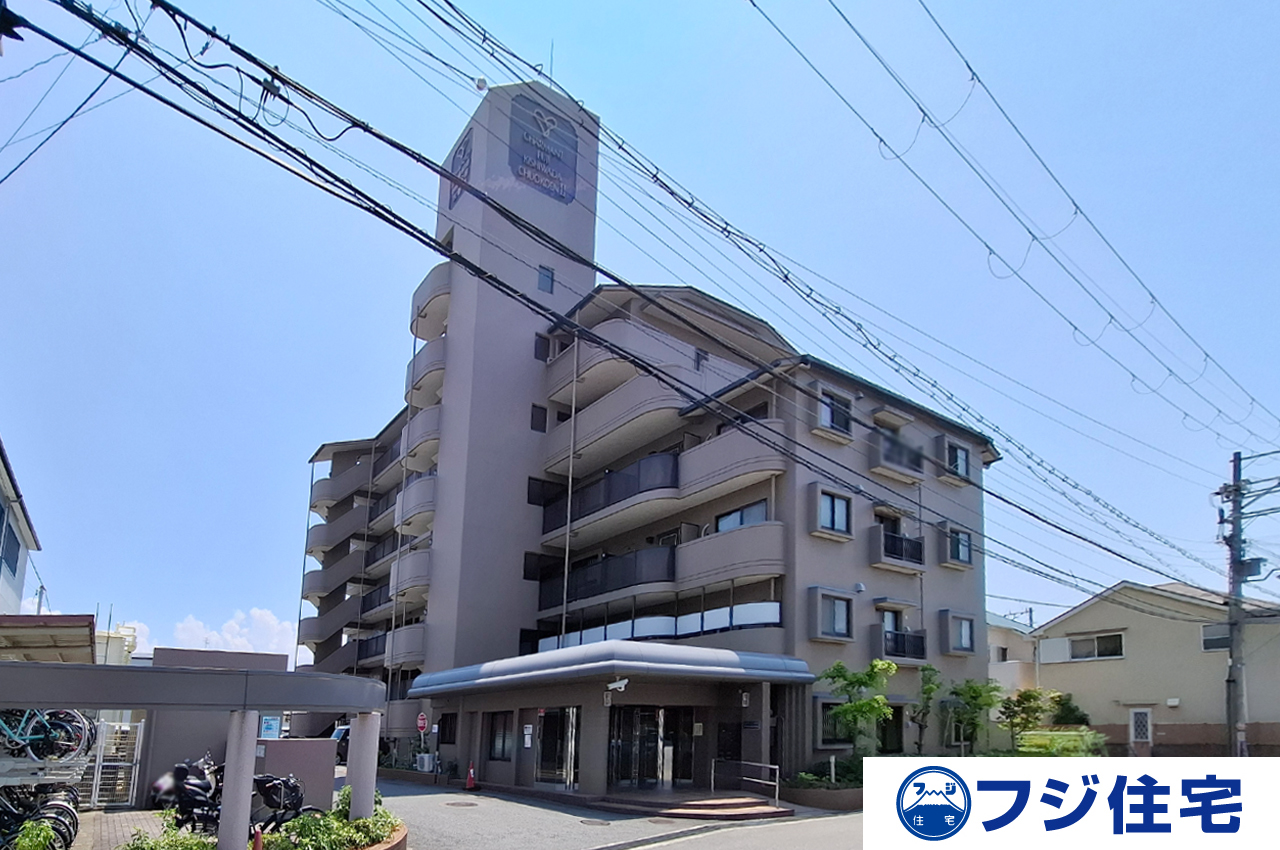 シャルマンフジ岸和田・中央公園2番館 外観