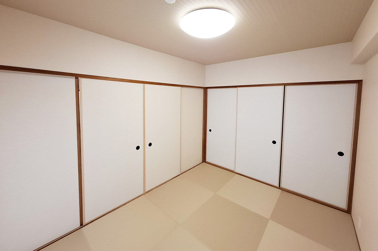 和室：LDKとテラスへ出入り可能です。