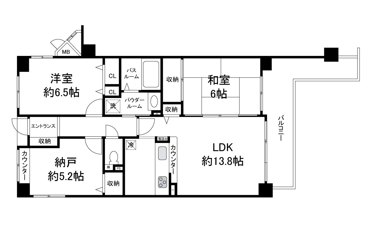 現状でのお引渡し。定額リフォームパック（オプション）利用可。詳細はお問合せください。