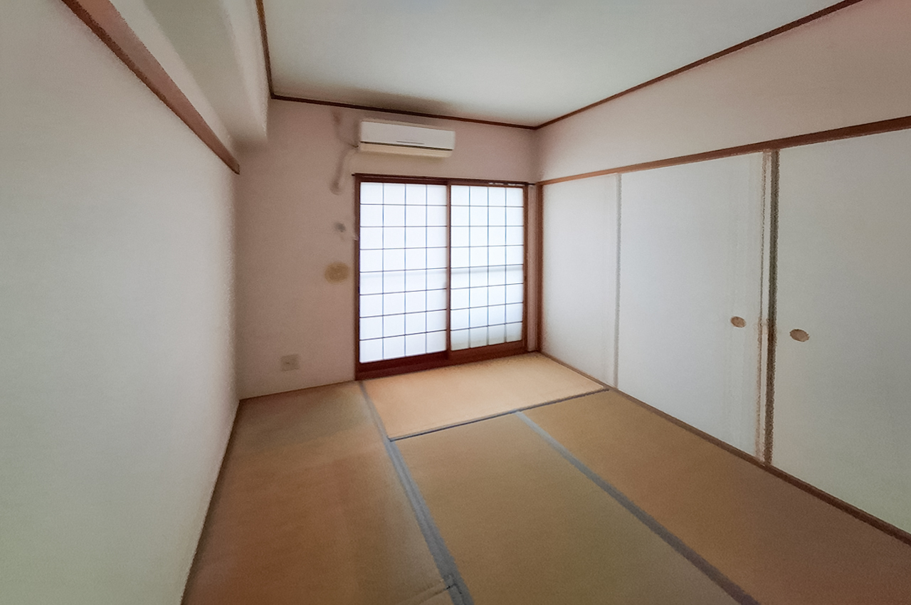 和室：LDKに隣接した6帖の和室。扉を開放すれば、続き間として広く使えます。