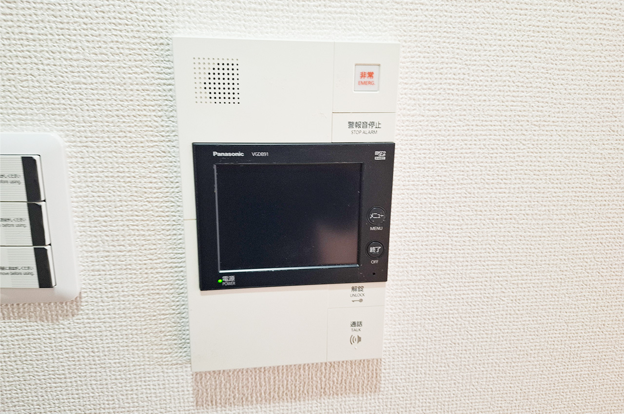 モニター付きインターホン