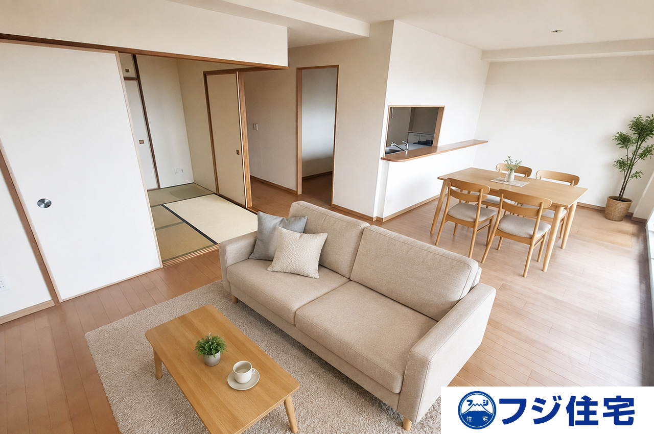 ※バーチャルステージング画像（AI合成）です。合成された家具等は販売価格に含まれません。