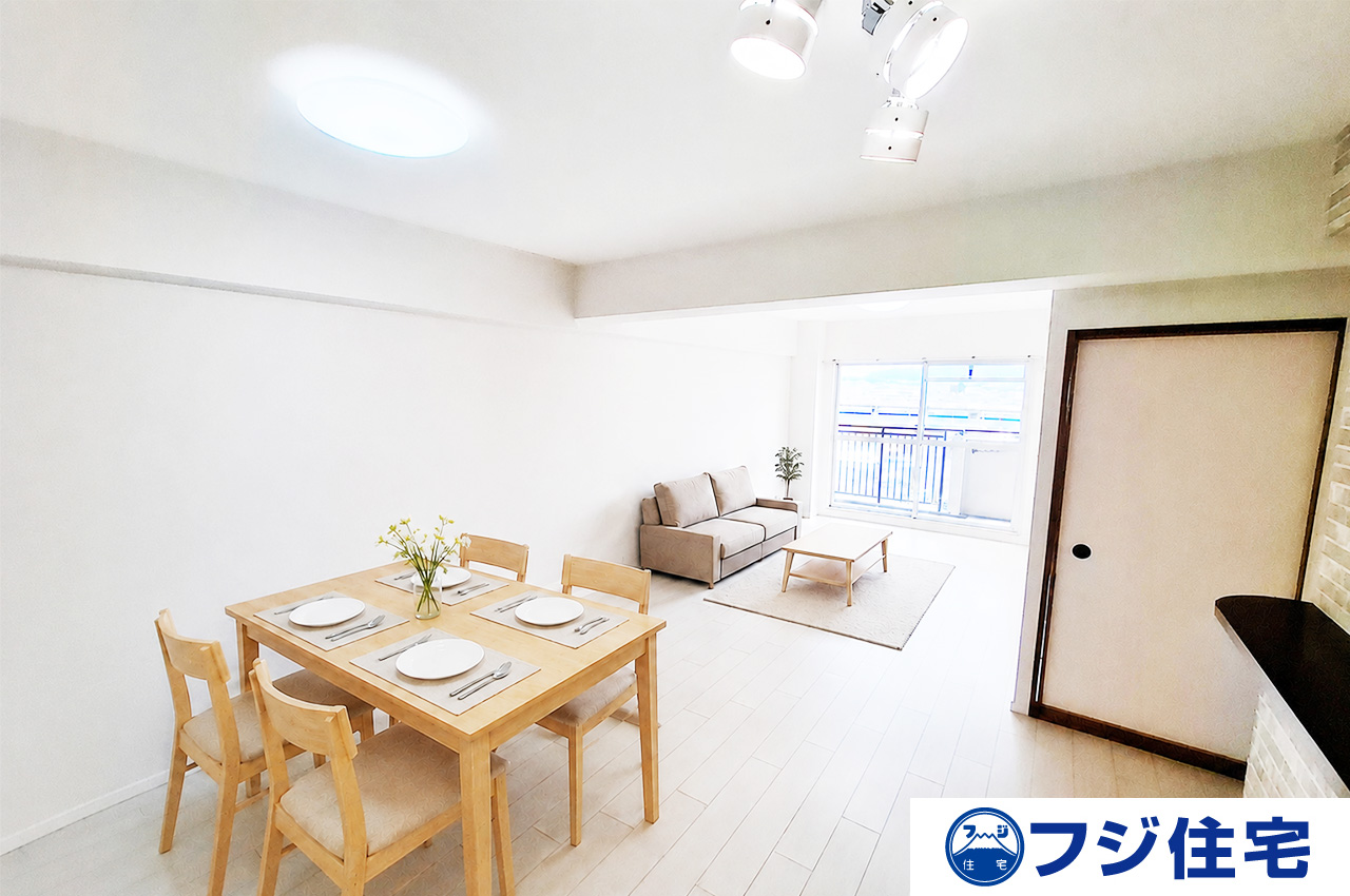 LDK：バーチャルステージング画像（AI合成）です。合成された家具等は販売価格に含まれません。