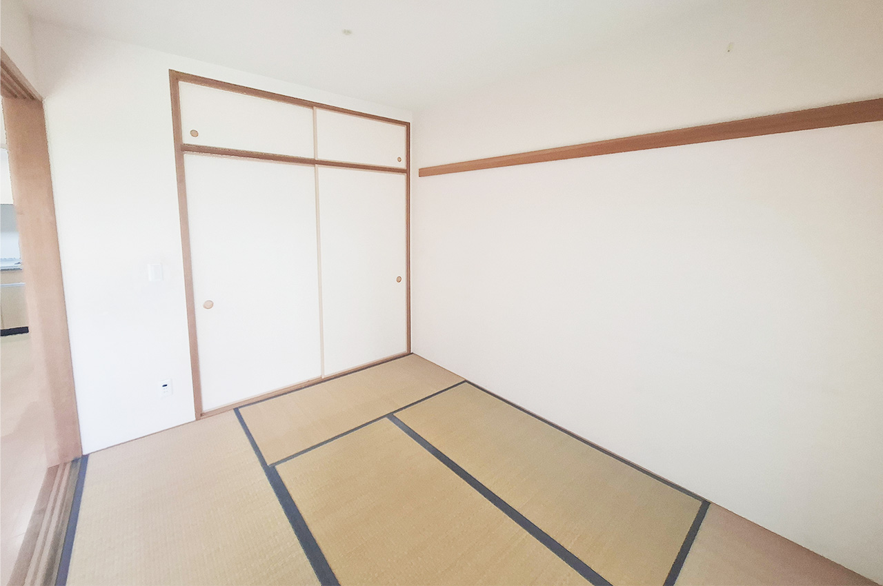 和室：LDKに隣接し、客間やくつろぎ空間として多用途に使えます。