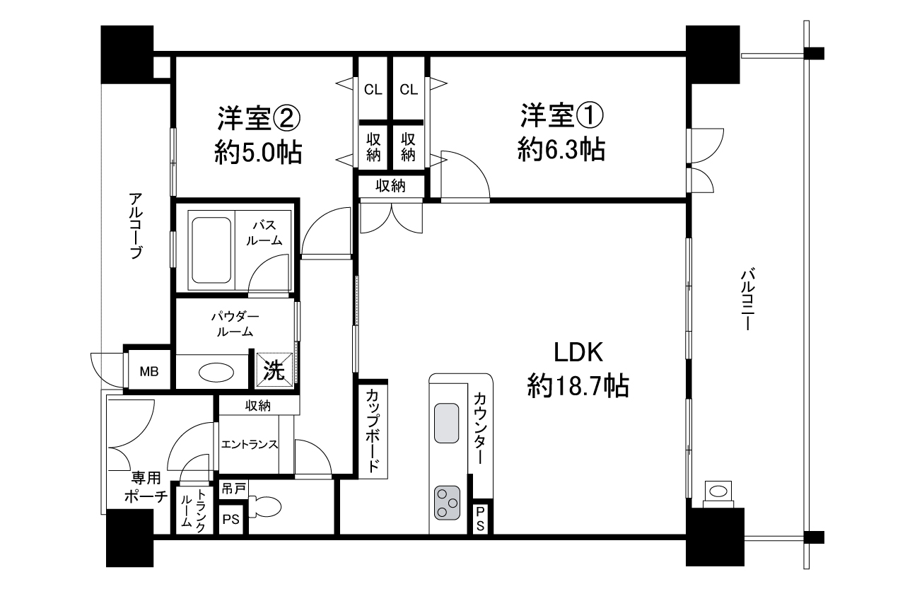 現状でのお引渡し。定額リフォームパック（オプション）利用可。詳細はお問合せください。