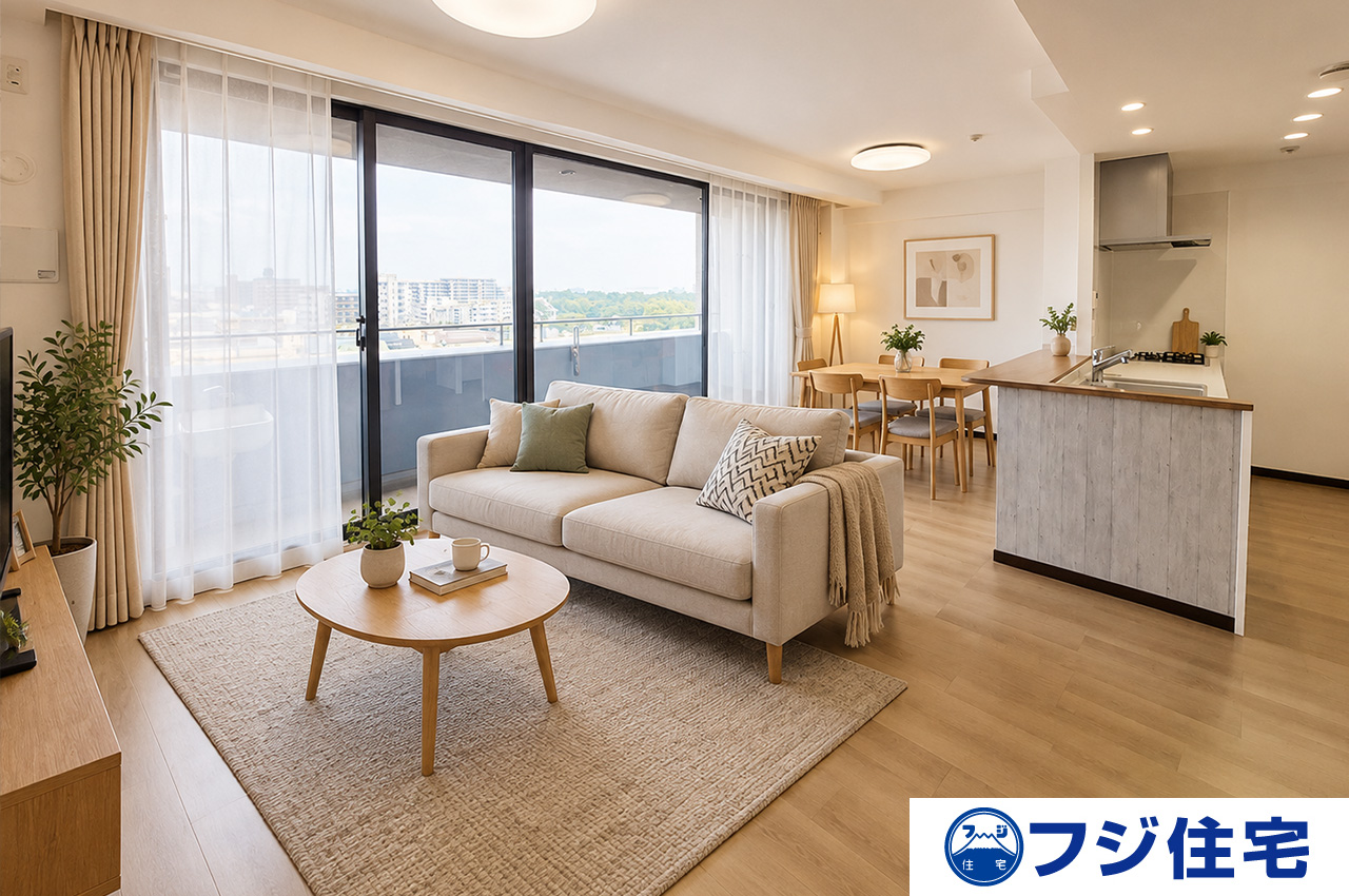 ※バーチャルステージング画像（AI合成）です。合成された家具等は販売価格に含まれません。